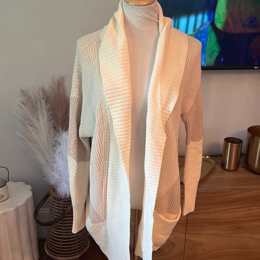 Open front cardiagn by Isaac Mizrahi